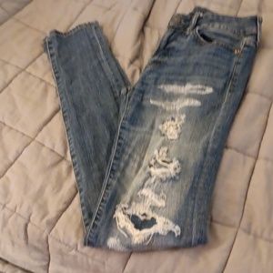 26×30 Skinny Distressed Jeans